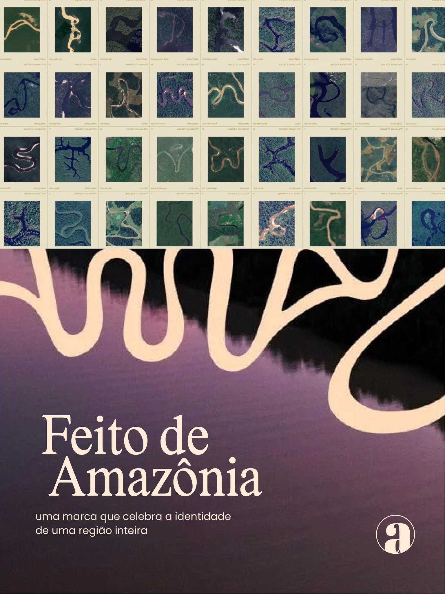 Dos stories para o feed, a notícia que balançou e inspirou o mundinho do design nessa última semana! FACILMENTE esse aqui é um dos maiores trabalhos de branding que vamos ver em algum tempo, com o significado que a maior biodiversidade do mundo merece ❤️
Projeto da @futurebrandsp para @embraturbrasil e @rotas_amazonicas_integradas
Créditos das imagens: vídeo de divulgação do projeto, disponível no Youtube