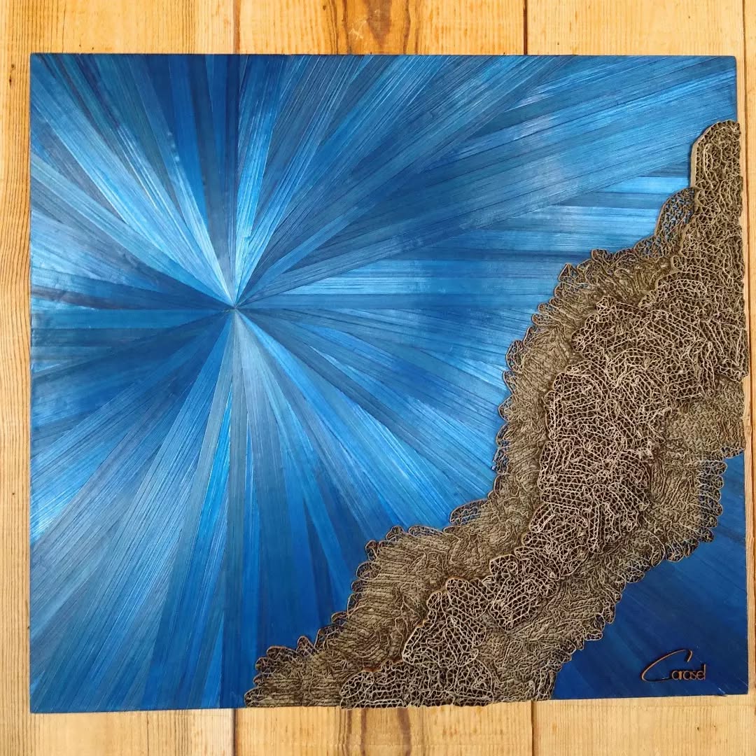 Nouveauté dans la boutique : un tableau alliant marqueterie de paille et dentelle de carton! Le résultat offre une déco unique et originale 😊
À découvrir ici 👉 https://caraselcreations.etsy.com/listing/1778626811
#artmural #tableau #decorationecologique #artisanatfrancais #madeinfrance🇫🇷