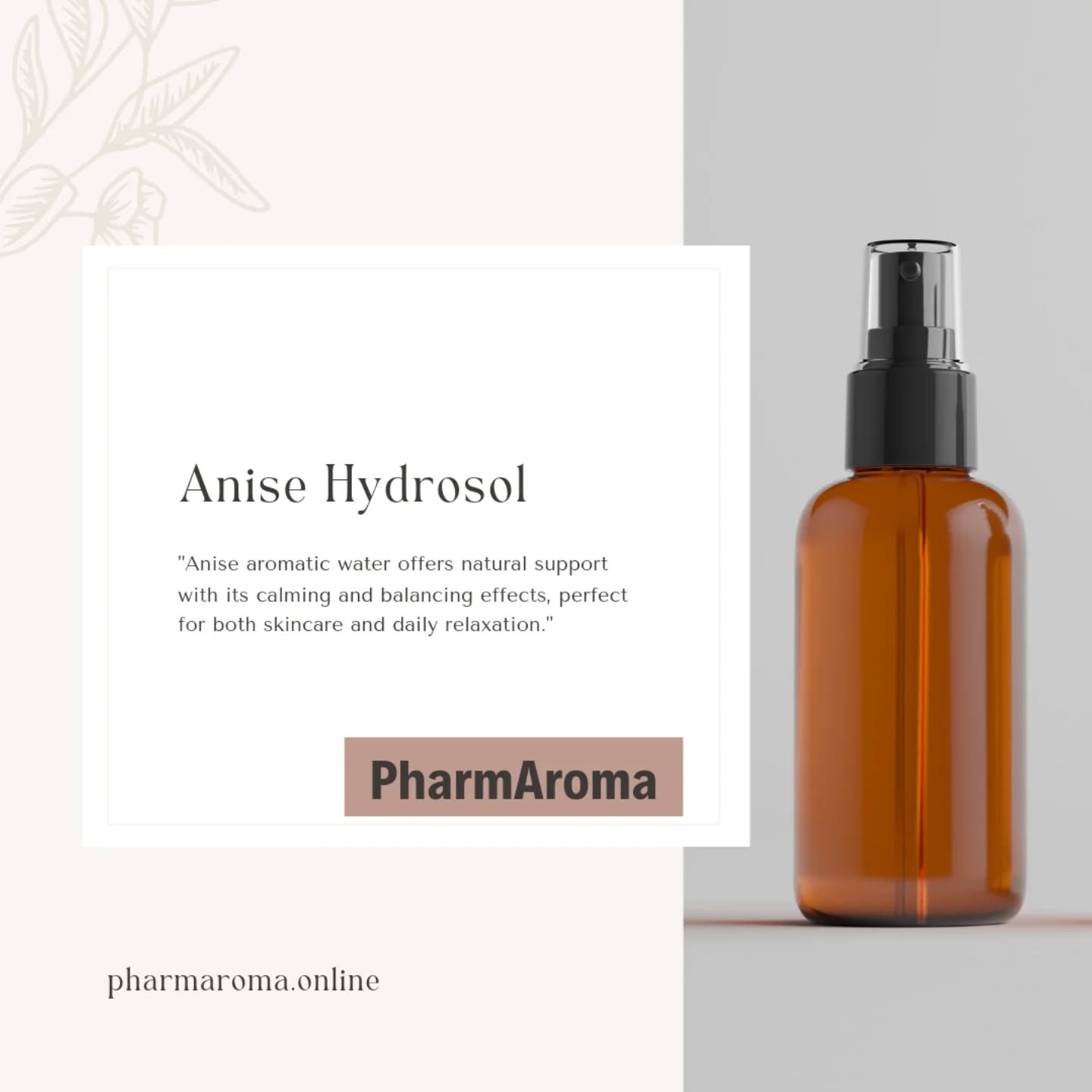 Anason Aromatik Suyunun Faydaları ve Kullanım Önerileri
🌿 1. Sindirim Desteği
Gaz, şişkinlik ve mide rahatsızlıklarını hafifletir.
👉 Nasıl Kullanılır? Bir bardak suya 1-2 yemek kaşığı ekleyerek yemeklerden sonra tüketebilirsiniz.
🌸 2. Stres ve Gerginlik Giderici
Zihni sakinleştirir, rahatlatıcı etkisiyle uykuya geçişi kolaylaştırır.
👉 Nasıl Kullanılır? Yastığınıza veya odanıza hafifçe püskürterek rahatlatıcı bir ortam oluşturabilirsiniz.
🌬️ 3. Solunum Yollarını Rahatlatır
Soğuk algınlığı, öksürük ve burun tıkanıklığı gibi sorunları hafifletir.
👉 Nasıl Kullanılır? Bir kase sıcak suya ekleyerek buharını soluyabilir ya da içeceklerinize ekleyebilirsiniz.
💧 4. Cilt Sağlığına Destek
Cildi canlandırır, hassas ciltler için yatıştırıcı ve tazelik veren bir toniktir.
👉 Nasıl Kullanılır? Bir pamuk yardımıyla doğrudan cildinize uygulayabilirsiniz.
Doğal ve etkili bir çözüm için anason aromatik suyunu günlük rutininize ekleyin! 💧🌿
---
Benefits and Usage Suggestions of Anise Hydrosol
🌿 1. Digestive Support
Relieves bloating, gas, and stomach discomfort.
👉 How to Use? Add 1-2 tablespoons to a glass of water and consume after meals.
🌸 2. Stress and Tension Relief
Calms the mind and helps with relaxation, making it easier to fall asleep.
👉 How to Use? Lightly spray on your pillow or around your room to create a soothing atmosphere.
🌬️ 3. Respiratory Comfort
Eases cold symptoms, cough, and nasal congestion.
👉 How to Use? Add it to a bowl of hot water and inhale the steam or mix it into your beverages.
💧 4. Skin Care Support
Refreshes and revitalizes the skin, acting as a soothing tonic for sensitive skin.
👉 How to Use? Apply directly to your skin with a cotton pad.
Incorporate anise hydrosol into your daily routine for a natural and effective solution! 💧🌿
#AniseHydrosol #NaturalWellness #HerbalRemedies #AromatherapyBenefits #DigestiveSupport #SkinCareRoutine #StressRelief #RelaxationTime #RespiratoryHealth #NaturalSolutions #HydrosolMagic #SelfCareTips #HealthyLiving #EcoFriendlyBeauty #HolisticHealth