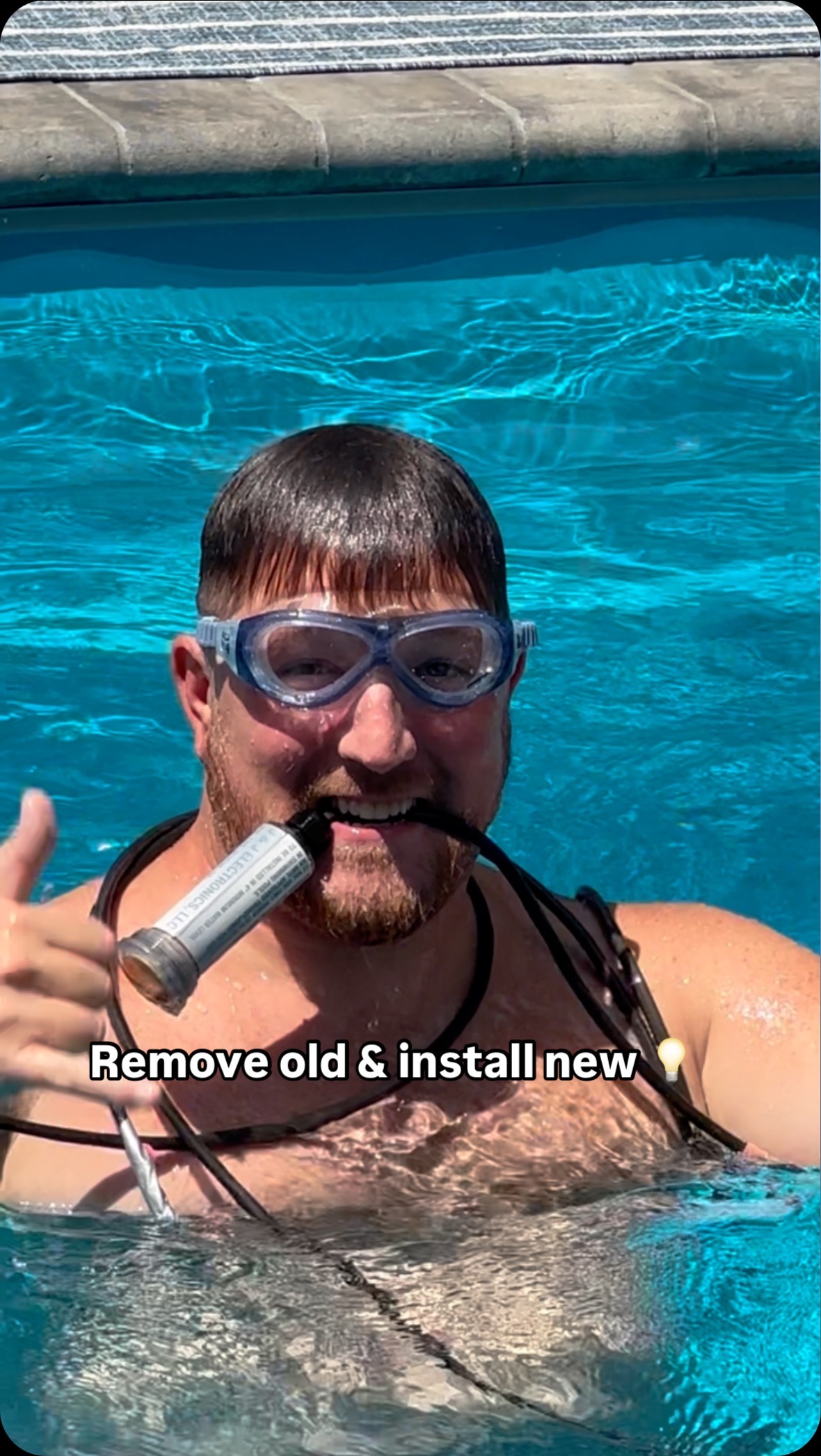 Just poolin’ around on this LED light install💡JUMP IN! 💦
#pool #poolguy #poolboy #repair #swim #summer #party #ahoy #covabestof