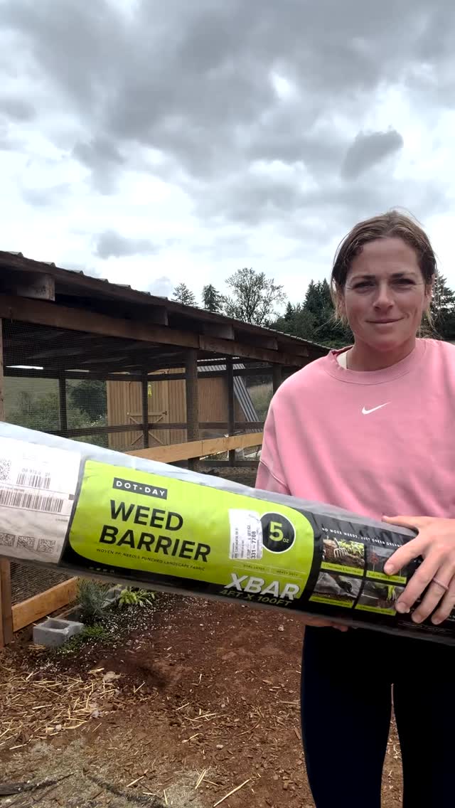 Less weeding. More growing.
See how DOTDAY 5 oz XBAR dual-layer creates a clean, low-maintenance path around a chicken coop in minutes.
Strong enough for demanding outdoor projects and designed to help keep weeds under control season after season.
#weedbarrier #landscapefabric #groundcover #weedcontrol #gardening