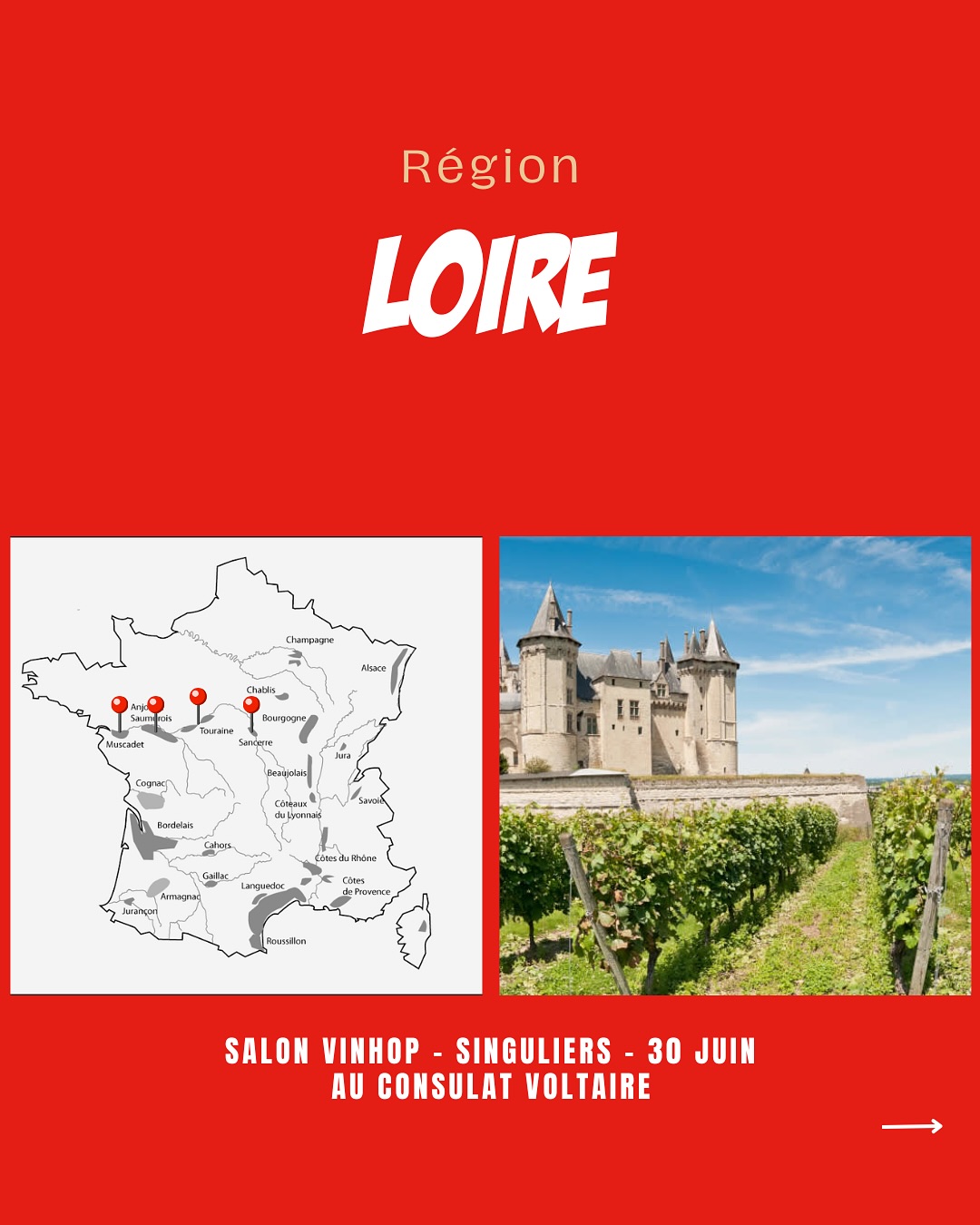 À la rencontre des vignerons de Loire.
@ericchevaliervigneron
@domainedesquatrepiliers
@patrick.baudouin.49
@fosse_seche
@closthierriere_
@y.amirault
@jonathanpabiot
Venez les découvrir lors de notre salon SINGULIERS, où plus de 90 vignerons seront présents.
📍Le Consulat Paris 11ème
📆 30 juin 2025
‼️Réservé aux professionnels - lien d’inscription en bio