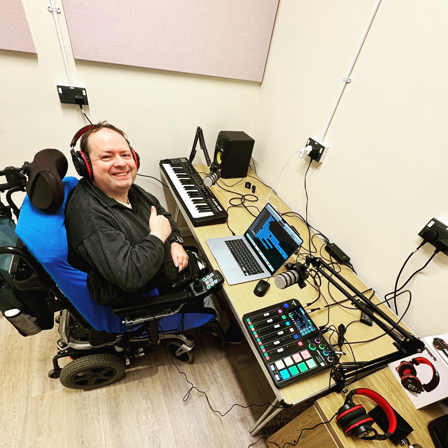 🎙️ The Power of Inclusive Podcasting.
At Paul’s Place, we champion accessibility and inclusion in every form, which includes our brand new podcasting facilities.
It offers our members the chance to build their skills and confidence, while sharing their stories, insights and sense of humour with the world.
Through podcasting, they can connect more deeply with others and with wider communities. 💜
By integrating accessible technology such as:
• adjustable recording equipment
• wheelchair-friendly layouts
• easy-to-use digital tools
…we can remove barriers and create space for authentic storytelling.
Our heartfelt thank you to Nuclear Restoration Services.
Their Socio-Economic Fund helped us purchase the equipment we need, to make sure every voice is heard — especially as we collaborate with local radio stations to share content from our members. 🙏✨
One member shared:
“It is the foundation to my bigger ambition to speak on Heart Radio. From small acorns come big dreams.” 🌱
As a small charity, every contribution helps physically disabled people to have opportunities and live life to the full.
@nuclearrestorationservices
#PaulsPlace
#AccessibilityMatters
#InclusiveMedia
#PodcastForAll
#DisabilityInclusion #CommunityConnection #VoiceWithoutLimits #LiveLifeToTheFull