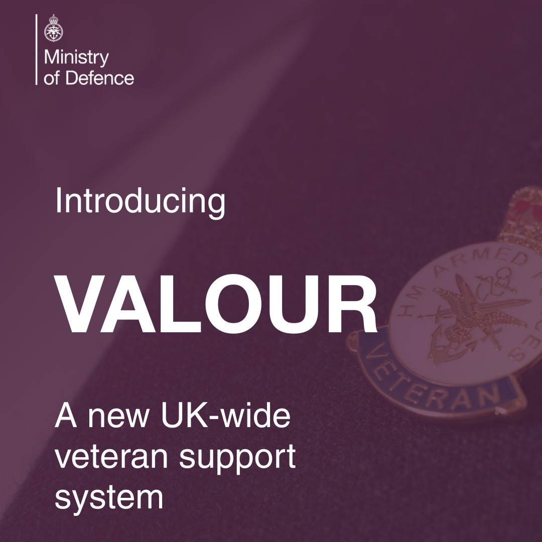 Applications are open for a range of roles within @veteransofficegovuk, working to deliver the new VALOUR programme which aims to transform how veterans across the UK can access the support they need, when and where they need it.
All of these positions can be accessed via the UK Civil Service jobs site, using the search term VALOUR. Current roles include Head of VALOUR and VALOUR Manager for Scotland.
You can search for roles at the link in my bio 🔗