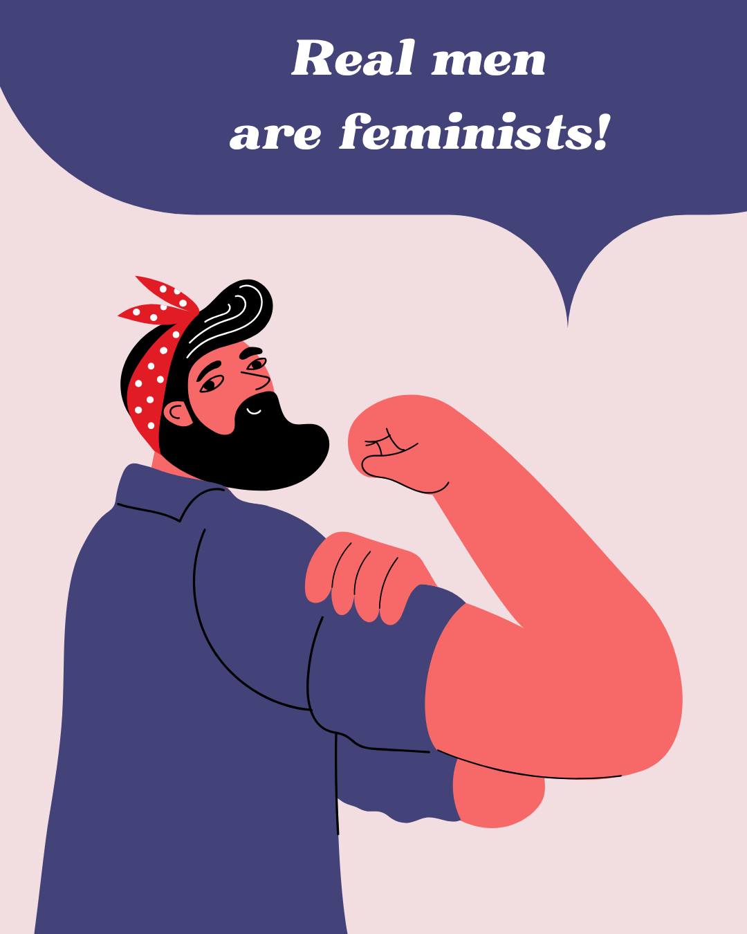 💪 REAL MEN ARE FEMINISTS 💥
Being a man isn’t about dominance. It’s about respect, equality, and standing up for what’s right.
Feminism isn’t just a “women’s issue”, it’s a humanity issue. Real strength is found in supporting and uplifting others, not in staying silent.
✅ Challenge sexism
✅ Amplify women’s voices
✅ Teach boys empathy and equality
✅ Show up—loudly and unapologetically
#RealMenAreFeminists #EqualityForAll #RedefiningManhood #FeminismIsForEveryone #AnyBodyAnyTypeAnyTime
