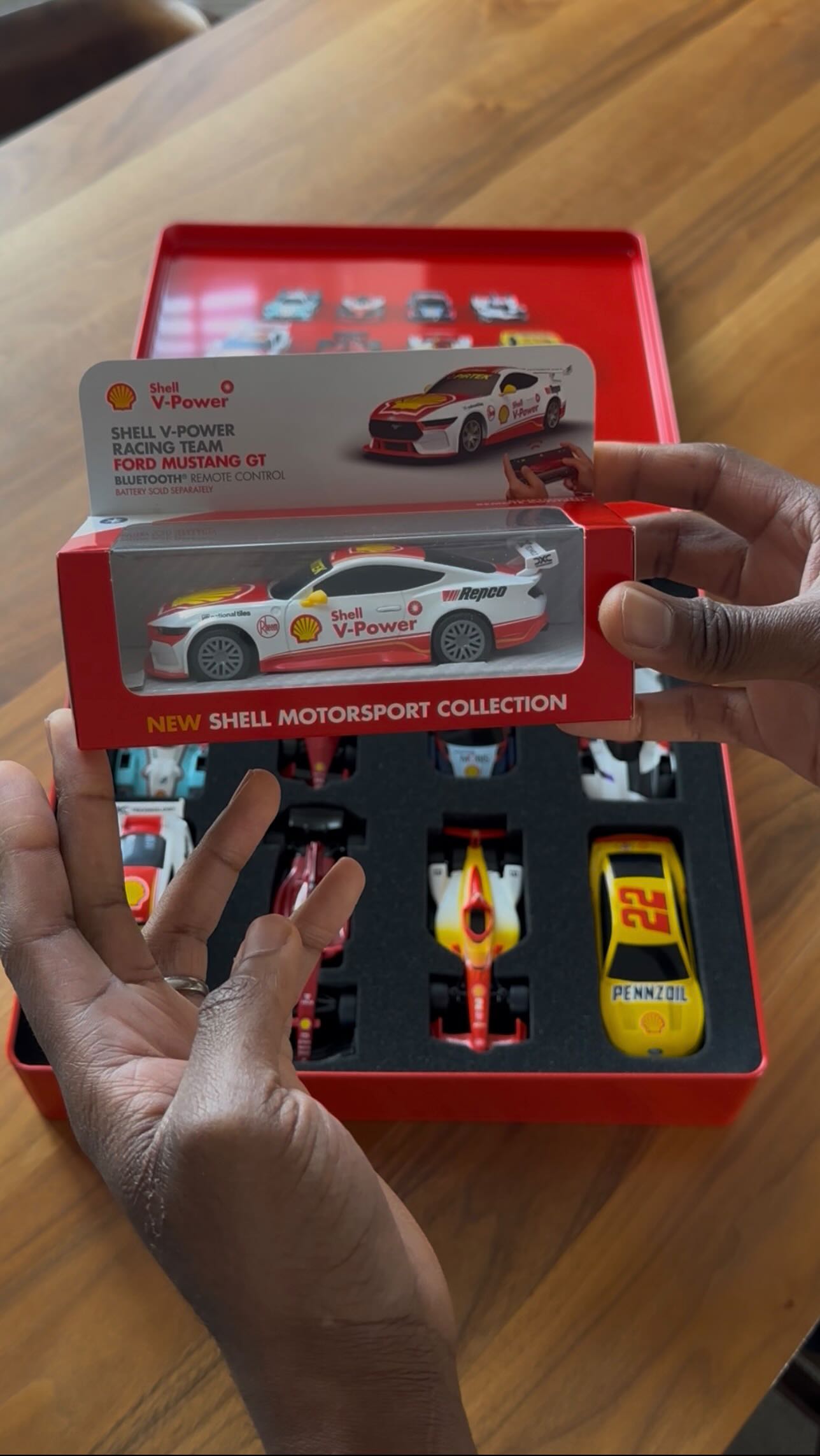 If you owned this super rare die cast model from the Shell Motorsport Collection would you open it or keep it boxed?