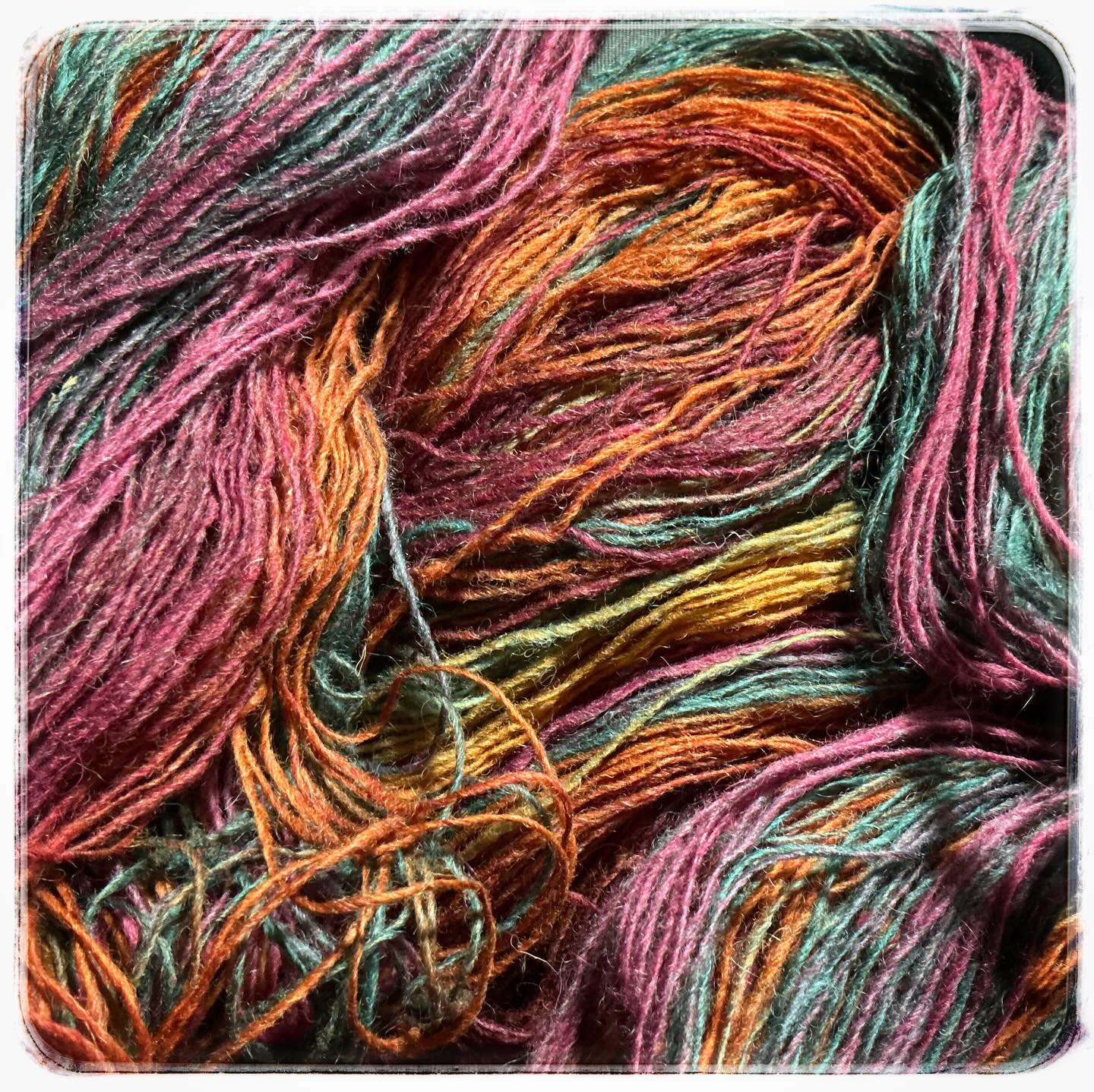 🧶🧶🧶
Not finished my current sweater knit but I caught sight of two generous skeins of #dundaga_yarn in my stash and couldn’t help myself and wound the first one.
I bought them from Iveta @balticknitsscotland - so difficult to choose between all her glorious colour combinations!
I can’t cast on a new project till I finish t’other one (my rules) but the shades are calling me🤗 🧶🧶🧶
Not finished my current sweater knit but I caught sight of two generous skeins of #dundaga_yarn in my stash and couldn’t help myself and wound the first one.
I bought them from Iveta @balticknitsscotland - so difficult to choose between all her glorious colour combinations!
I can’t cast on a new project till I finish t’other one (my rules) but the shades are calling me🤗