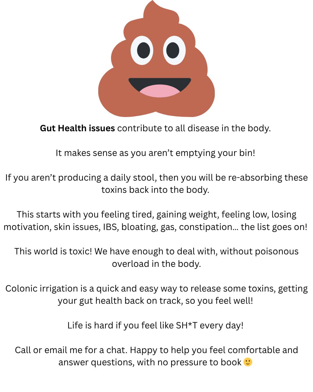How happy is your gut?Do you ignore the signs when your gut is playing up?Are you struggling to ....