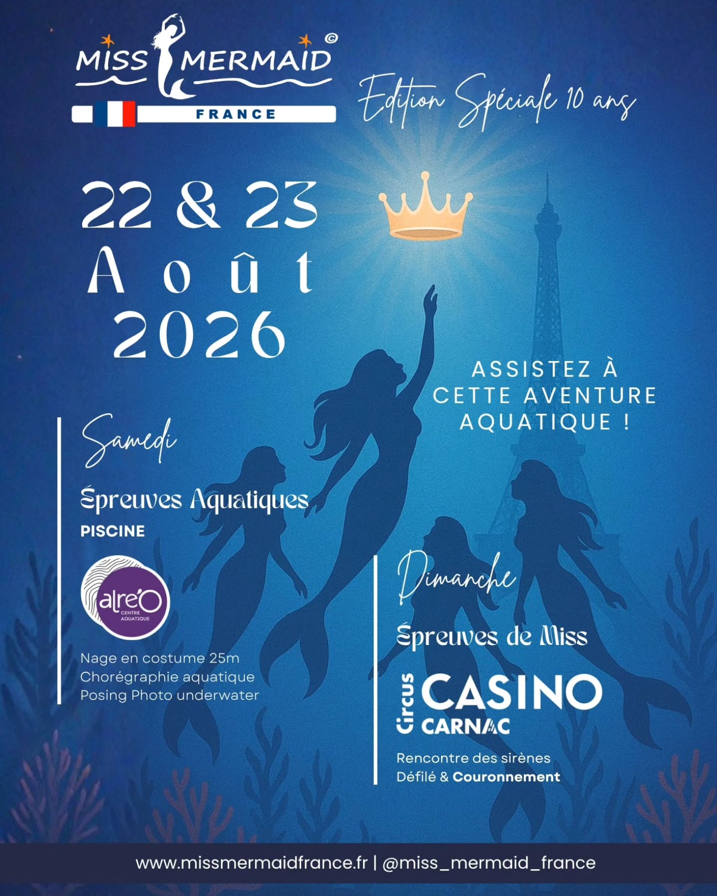 Rejoignez l'événement des sirènes de France avec n…